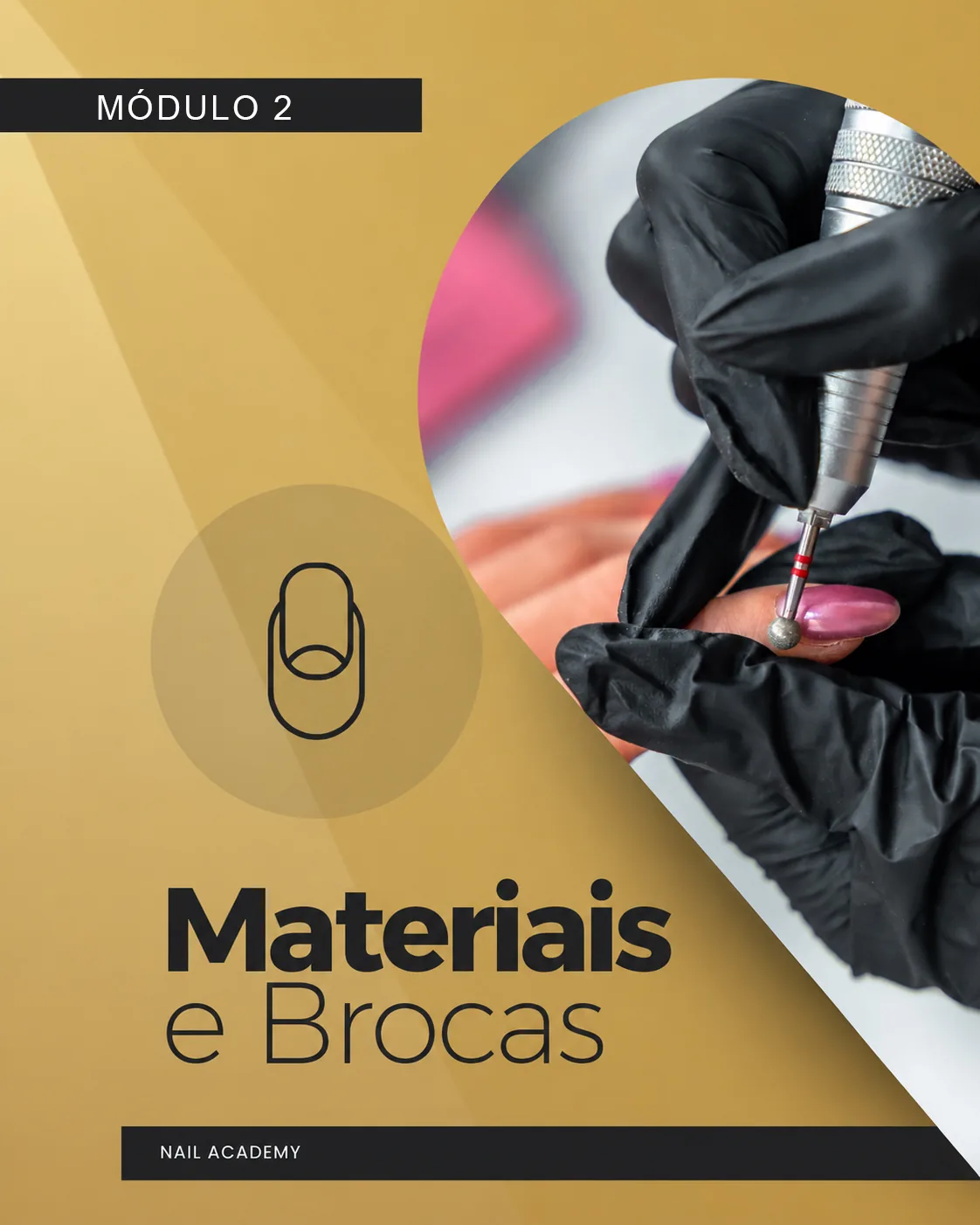 Mockup do módulo Materiais e brocas