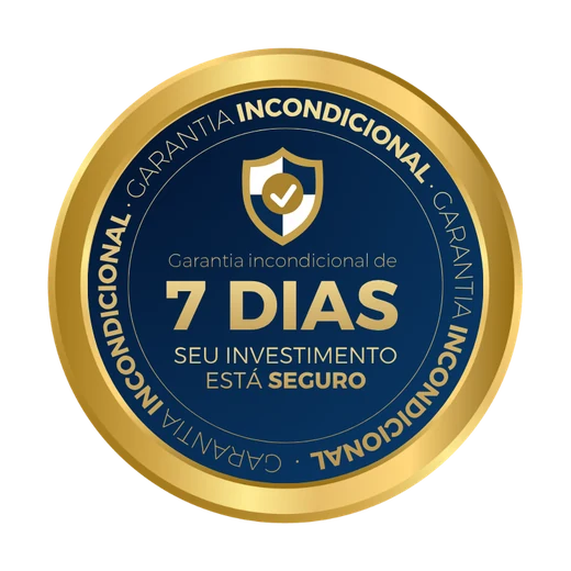 Garantia incondicional de 7 dias